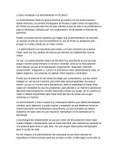 ¿Cómo visualizas a la administración en 50 años?