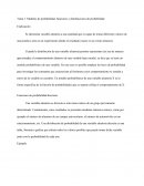 Tema 3. Modelos de probabilidad, funciones y distribuciones de probabilidad