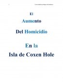 El aumento del Homicidio en la Isla de Coxen Hole