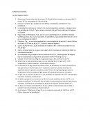 Ejercicios de Ley de los gases Ideales