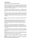 Actividad de los diferentes conceptos de educación ambiental