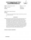 Unidad educativa el angel Conocer el uso y funcionamiento de algunos instrumentos que se utiliza en laboratorio de química.