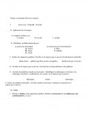 Partes de la gramática