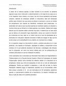 Ensayo sobre la teoría y práctica educativa