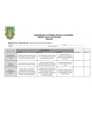 Rubrica de evaluación de: Toma de impresión fisiológica