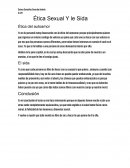 Ética Sexual Y le Sida
