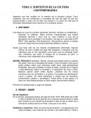 SUBTEXTOS DE LA CULTURA CONTEMPORÁNEA