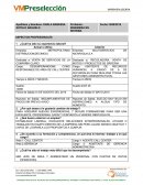 Entrevista escrita Dedicada a: VENTA DE SERVICIOS DE LA COMPAÑÍA CLARO