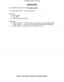 APROXIMACIÓN DESCRIPTIVA Y CULTURA COMO TENDENCIA SOCIAL