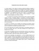 Ensayo Comprensión de los niños sobre la muerte