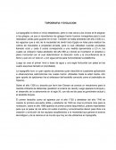 Topografia y evolucion