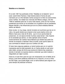Reseña del libro ''Batallas en el desierto'' - Reseñas - Cornermike Reseña del libro ''Batallas en el desierto'' - Reseñas - Cornermike