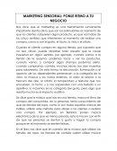 MARKETING SENSORIAL: PONLE RITMO A TU NEGOCIO