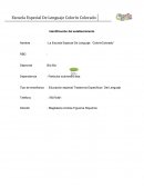 Educación especial Trastornos Específicos Del Lenguaje