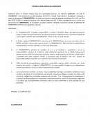 ONTRATO POR SERVICIO DE TRANSPORTE