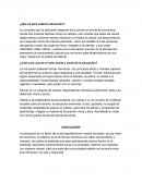 ¿Qué es para usted la educación?