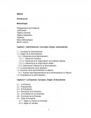 Administración: Concepto, Origen, Antecedentes