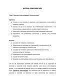 Tolerancia inmunológica y Autoinmunidad