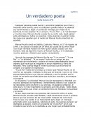 Un verdadero poeta