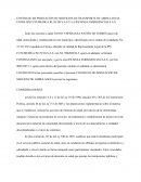 CONTRATO DE PRESTACIÓN DE SERVICIOS DE TRANSPORTE DE AMBULANCIA ENTRE IPS FUTUMEDICA PLUS DS S.A.S Y LA IPS SINSA EMERGENCIAS S.A.S.