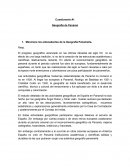 CUESTIONARIO GEOGRAFÍA DE PANAMÁ