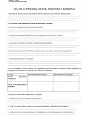 GÚIA DE ACTIVIDADES: SISTEMA ENDOCRINO Y HORMONAS