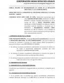 RECURSO DE RECONSIDERACION EN CONTRA DE LA RESOLUCIÓN DIRECTORAL