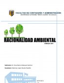 Racionalidad ambiental y su desarrollo