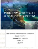 Problemas ambientales de Argentina y el mundo