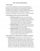 Es un conjunto de propiedades y características que debe tener un producto o servicio que le proporcionen la capacidad de satisfacer las necesidades