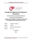 Diseño de un sistema de gestion de proyectos e incidencias para telefonica del Peru
