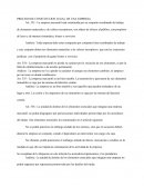 Analisis de constitucion de una empresa