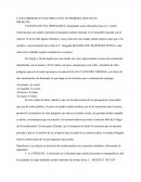 Demanda contestetada