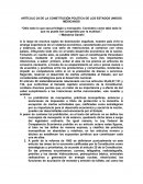 ARTÍCULO 28 DE LA CONSTITUCIÓN POLÍTICA DE LOS ESTADOS UNIDOS MEXICANOS