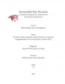 El Porque las irregularidades del mercado san camilo