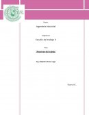 Estudio de muestreo de trabajo