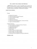 Guia de proyecto DE LA ESTRUCTURA GENERAL RECOMENDADA