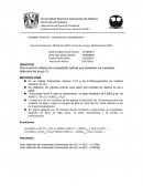 INFORME. PRÁCTICA . COMPUESTOS LUMINISCENTES