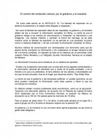 Control de Contenido Cultural. Página 1