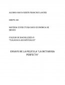 Ensayo de la película “La dictadura perfecta”