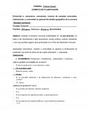 ENCUESTA PARA LA ACTIVIDAD DEL MAPEO COMUNA EL SUEÑO DE CHAVEZ