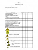 Lista de cotejo del cumplimiento de las Normas oficiales Mexicanas en Barcel