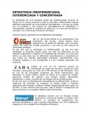 EN QUE CONSISTE LA GRAN ESTRATEGIA INDIFERENCIADA, DIFERENCIADA Y CONCENTRADA