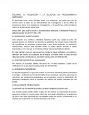 EXCURSO: LA ACUSACION Y LA SOLICITUD DE PROCEDIMIENTO ABREVIADO