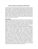 Modelos de analisis de los tratornos del lenguaje infantil