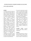 FACTORES QUE INCIDEN EN EL CRECIMIENTO ECONOMICO DE UN PAIS O REGION