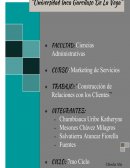 Contrsuccion de relaciones con los clientes