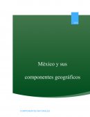Los componentes naturales:Flora y Fauna, climas y relieve.