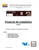 Proyecto de estadística Unidad 5
