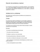 A empresa de suelas MADO los principales problemas que se identifican son: un solo cliente